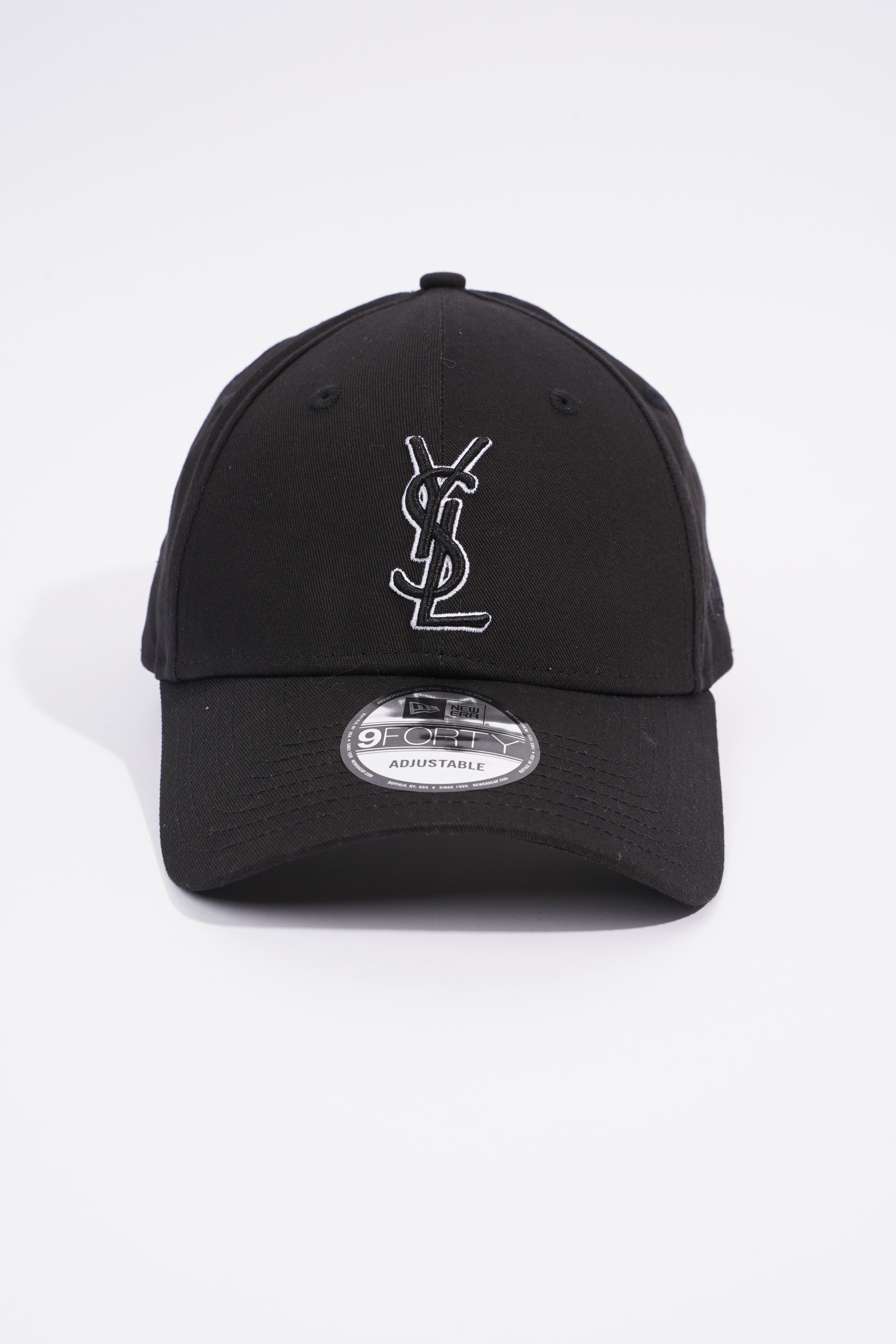 Saint Laurent YSL Logo Cap Black Cotton 56cm - 62cm