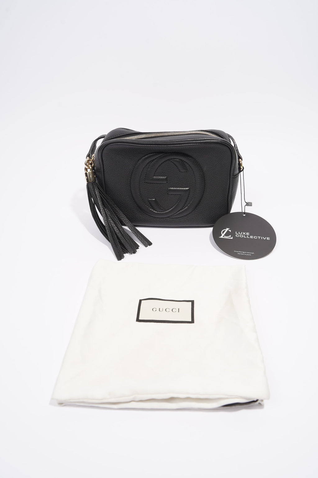Gucci Soho Disco Black Leather Small