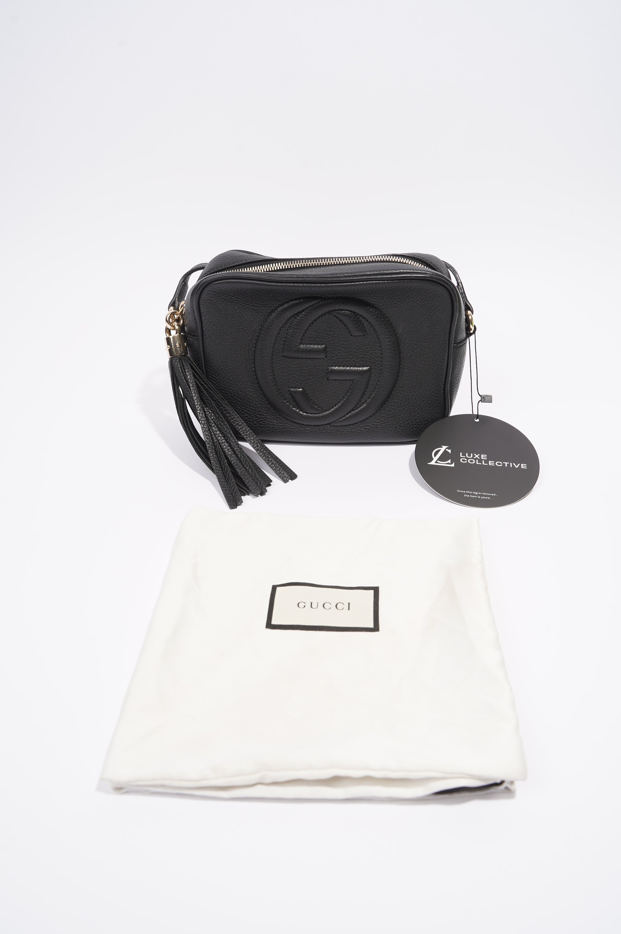 Gucci Soho Disco Black Leather Small