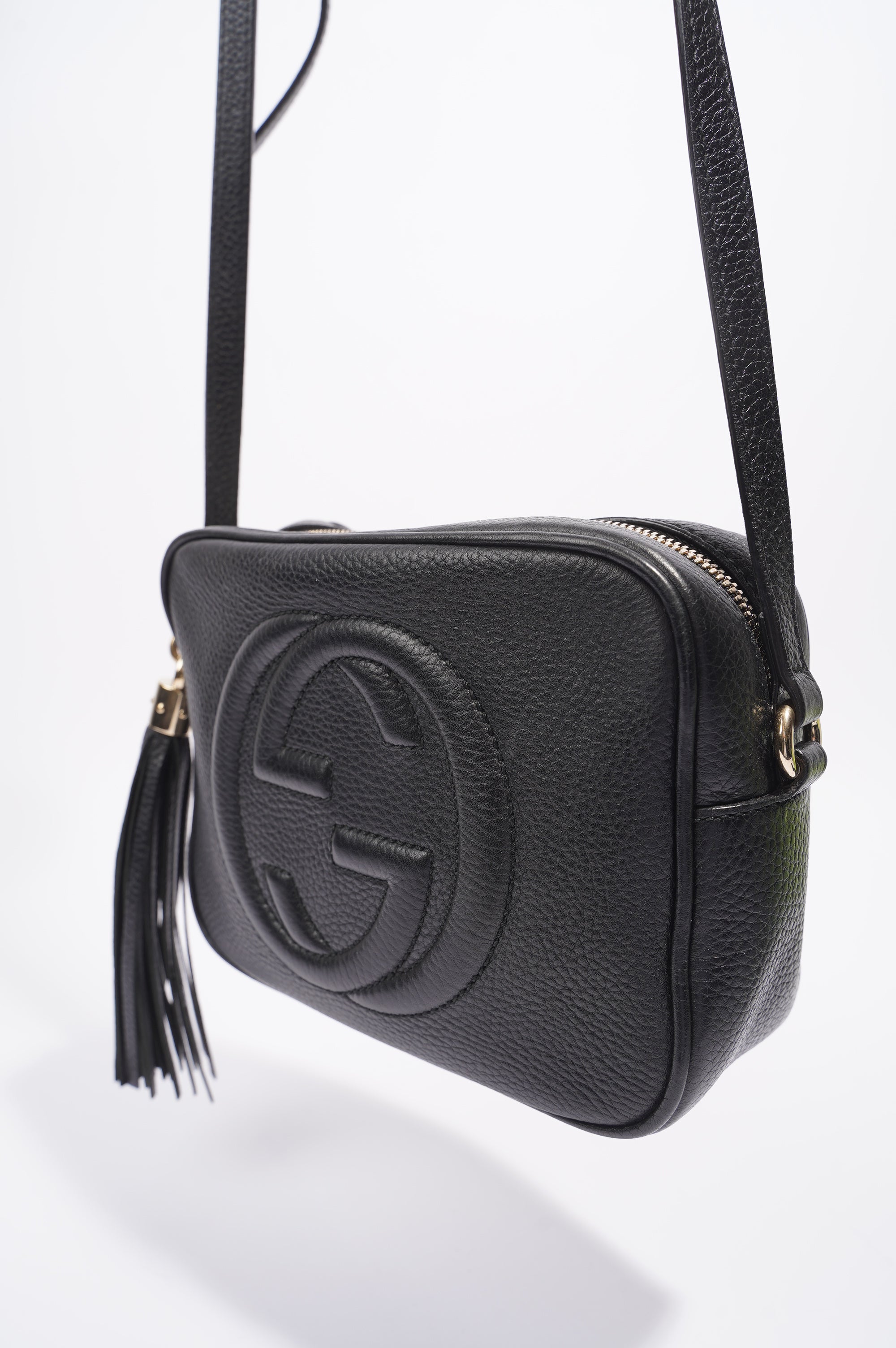 Gucci Soho Disco Black Leather Small