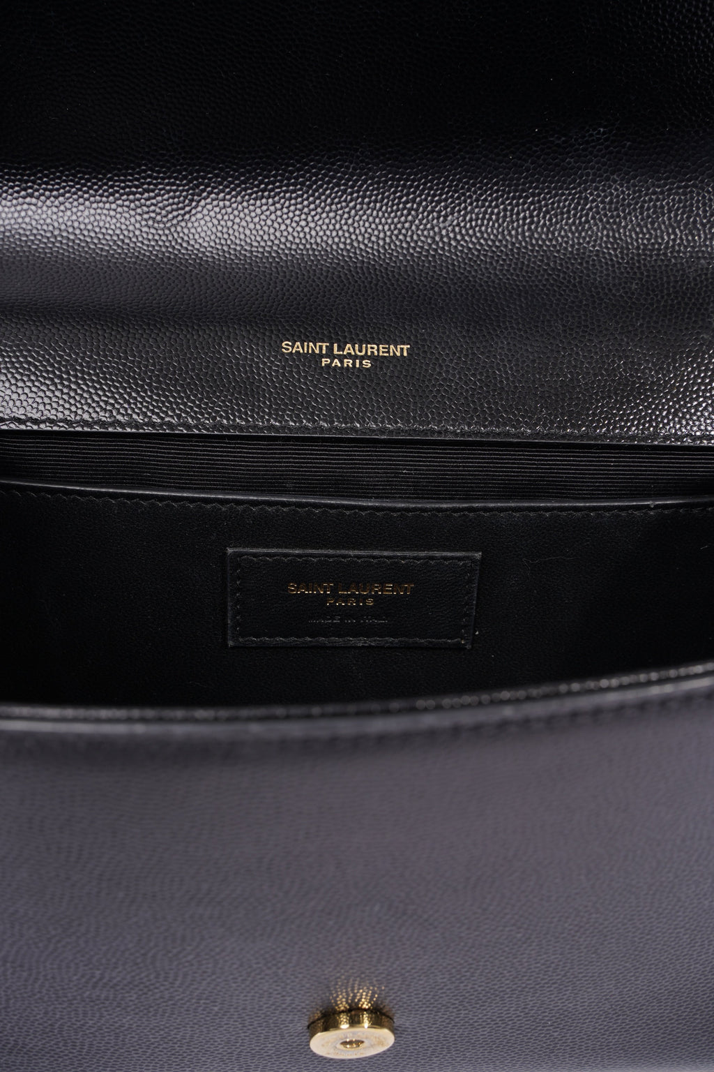 Saint Laurent Kate Black Leather Medium