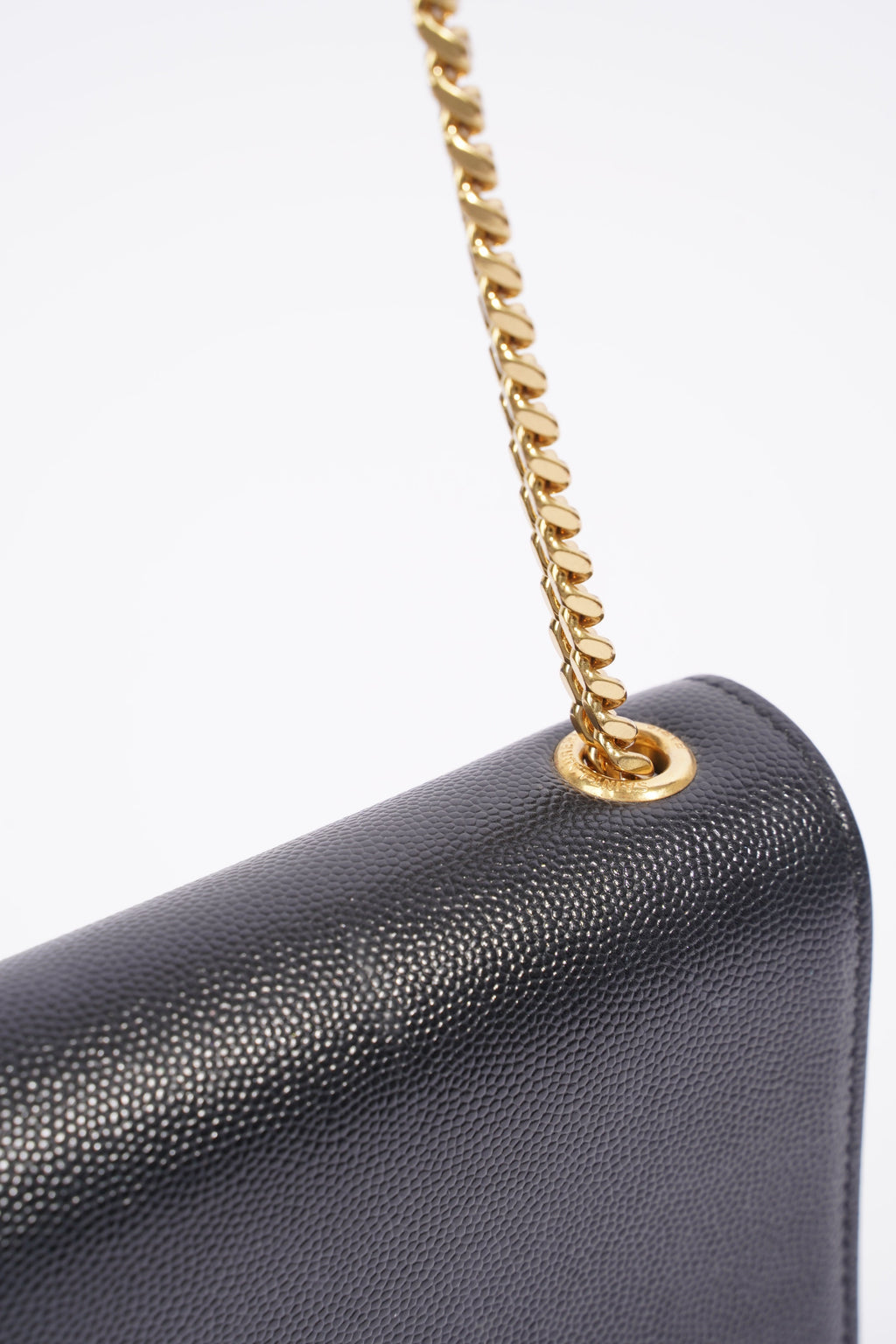 Saint Laurent Kate Black Leather Medium