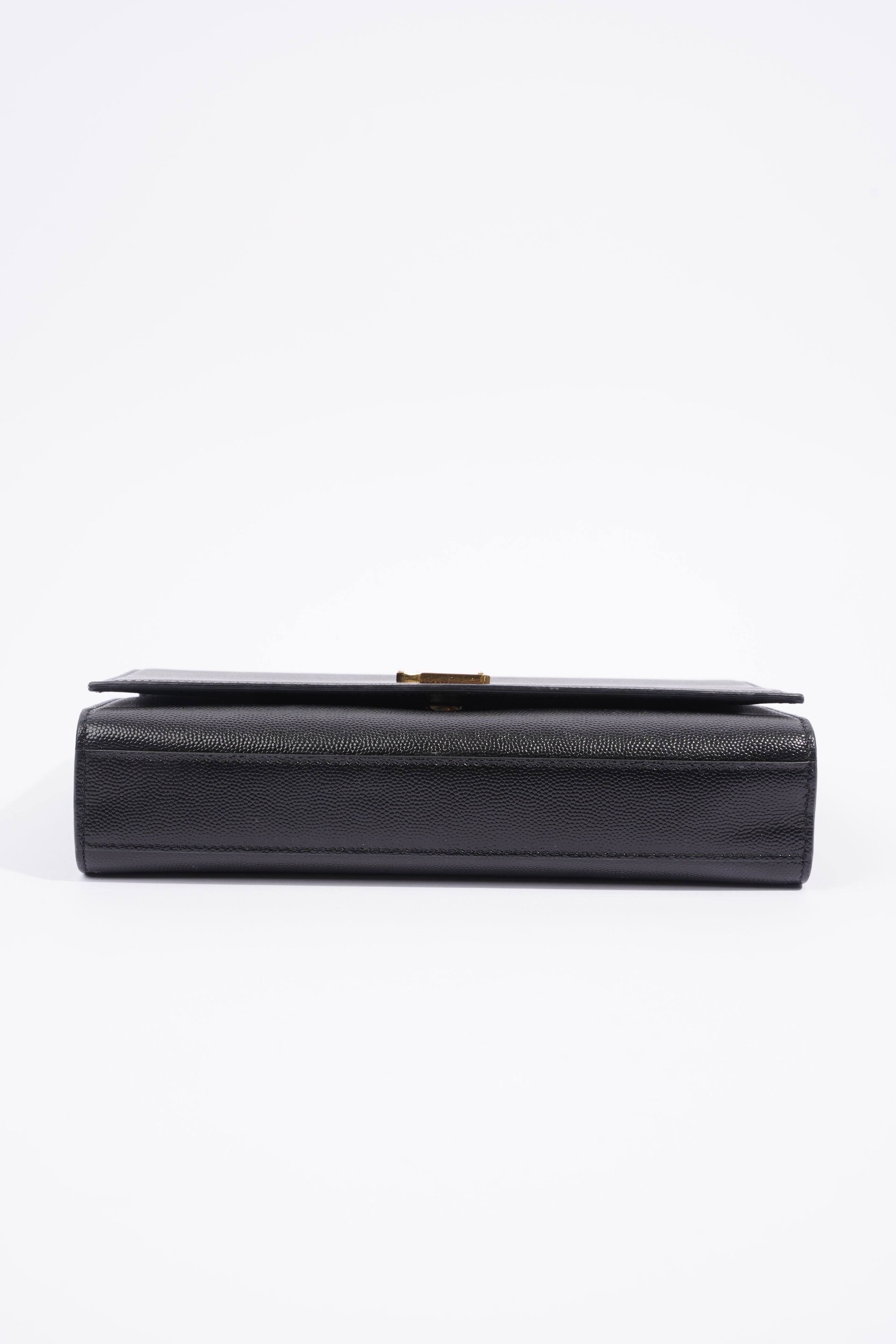 Saint Laurent Kate Black Leather Medium