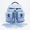 Gucci Bamboo Baby Blue Leather