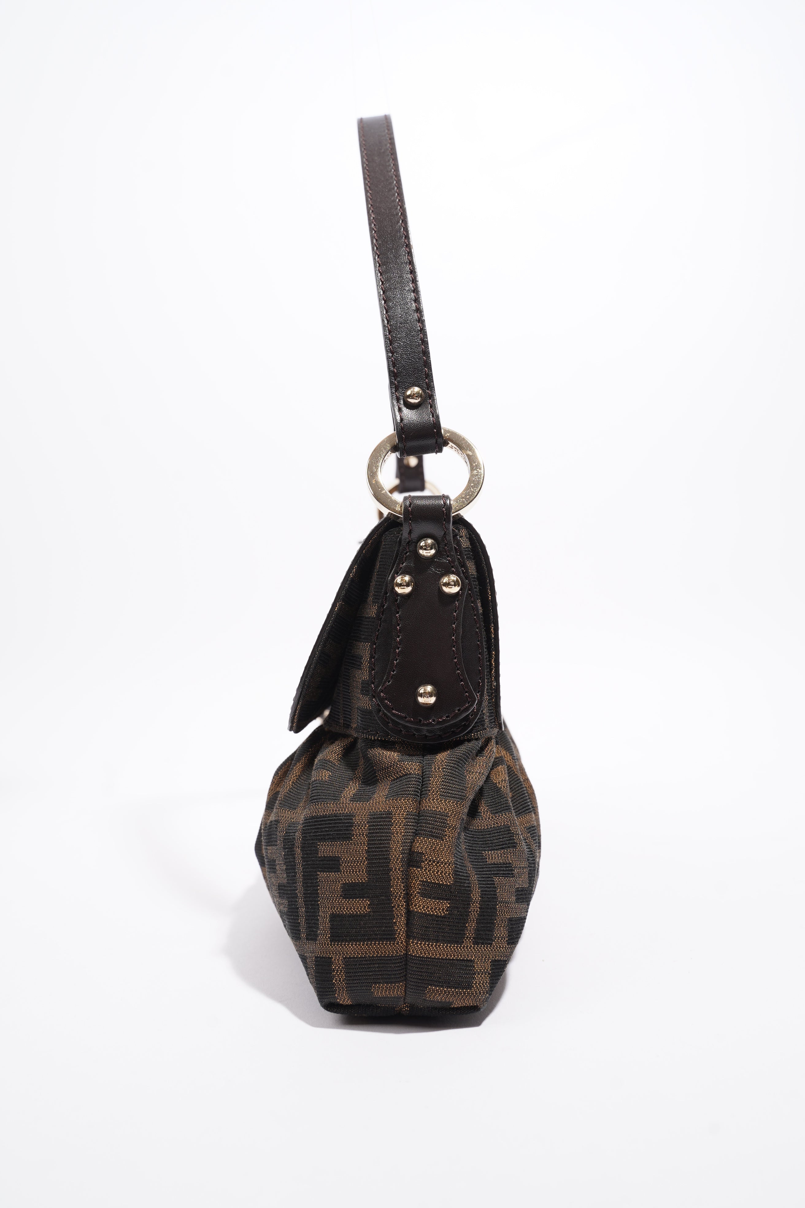 Fendi Medium Chef Fendi Zucca Brown Canvas