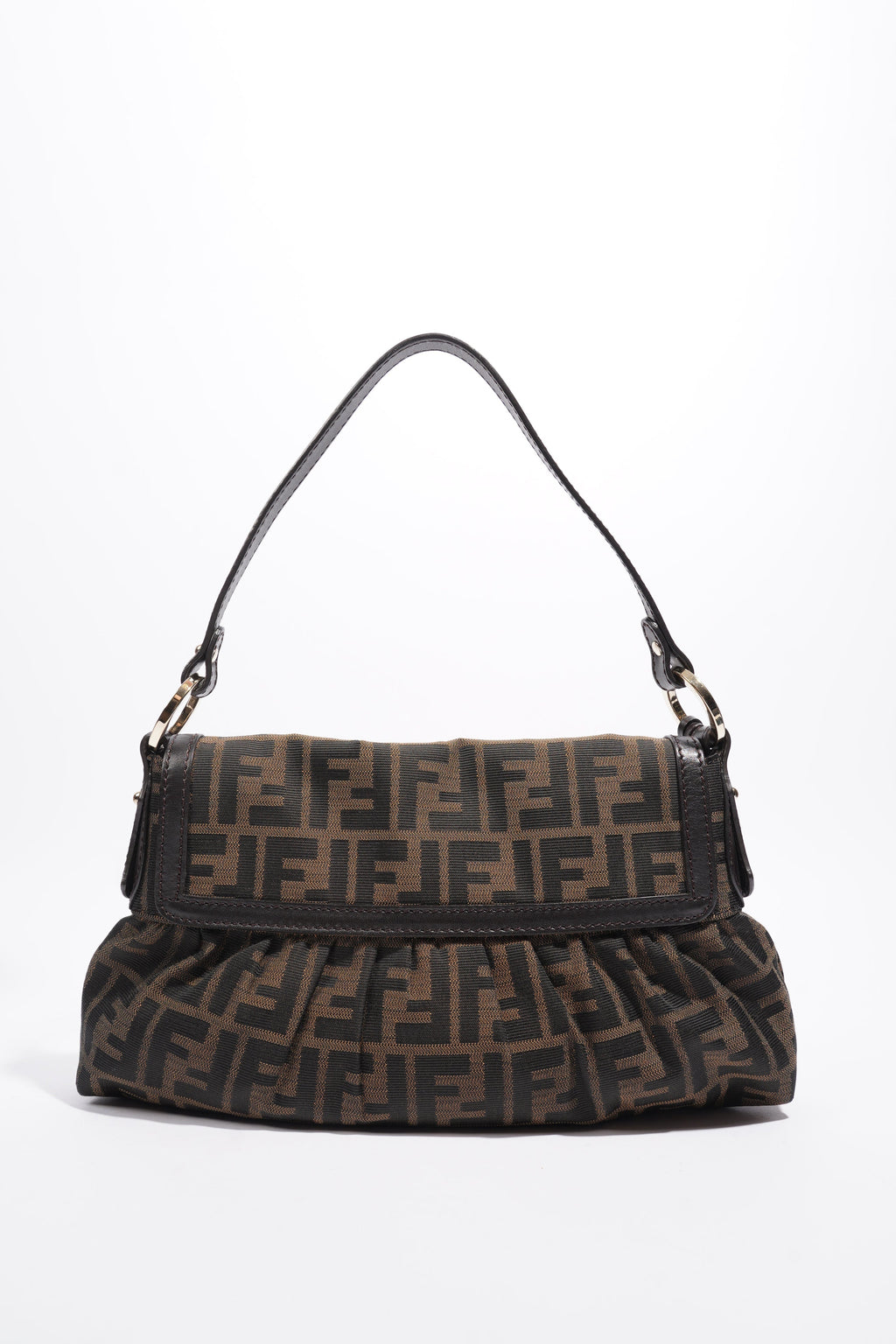 Fendi Medium Chef Fendi Zucca Brown Canvas