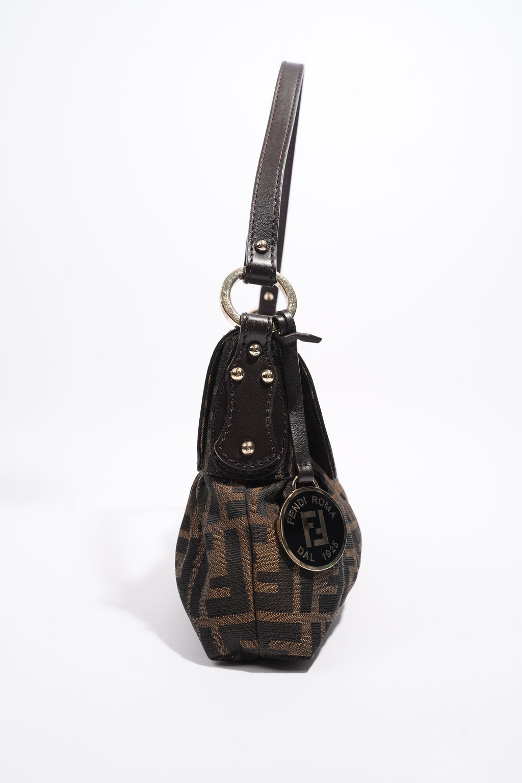 Fendi Medium Chef Fendi Zucca Brown Canvas