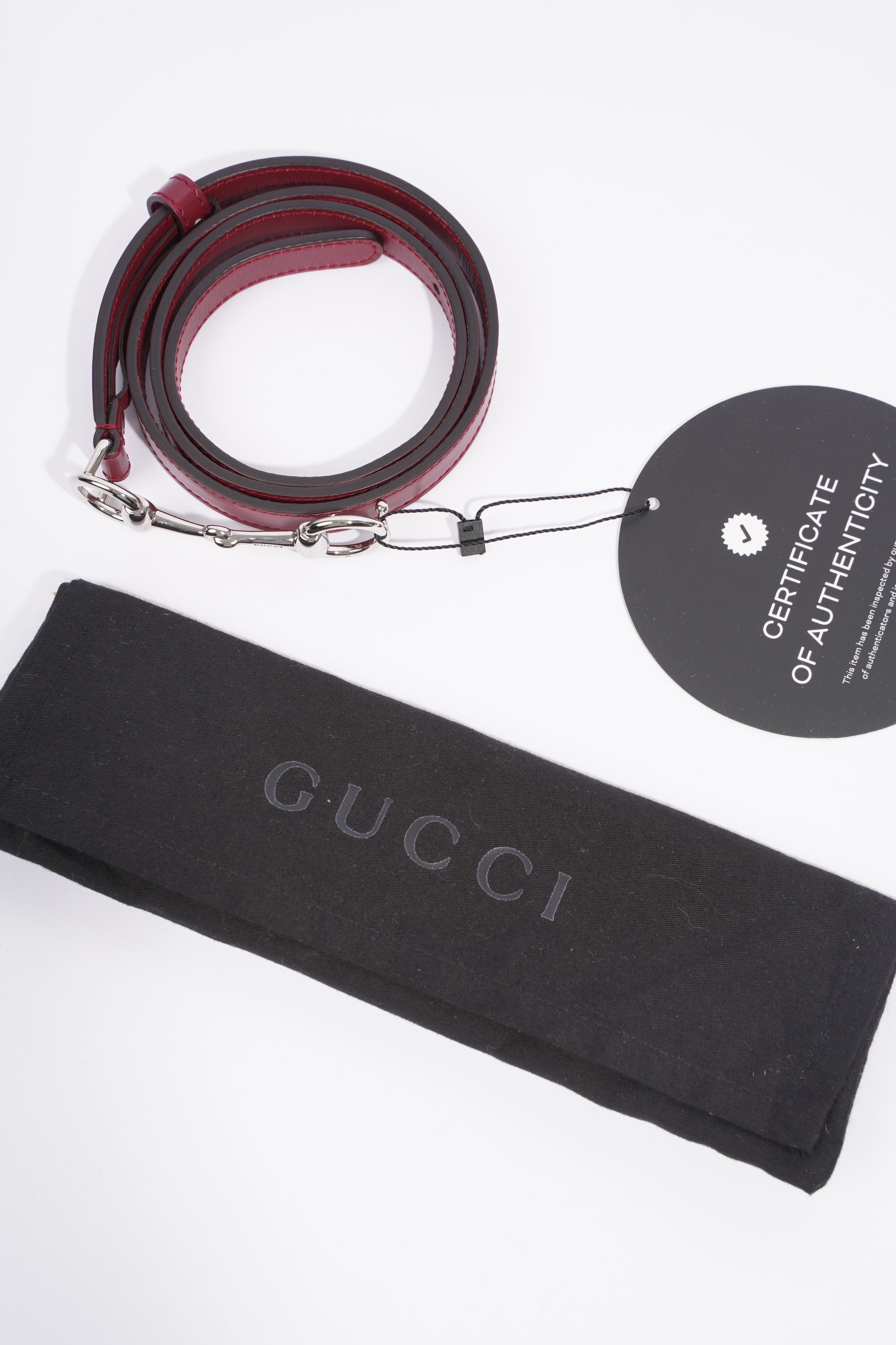 Gucci Horsebit Belt Burgundy Leather 38"