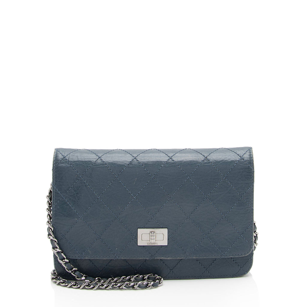 Chanel Aged Calfskin 2.55 Reissue Wallet On Chain Bag (SHF-SBAN8G)