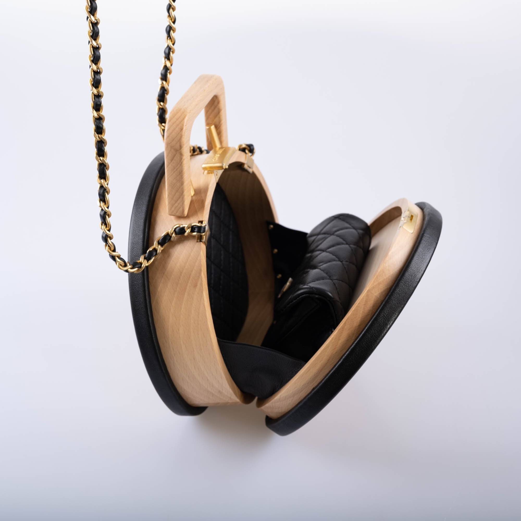 Chanel Beech Wood Vanity Case