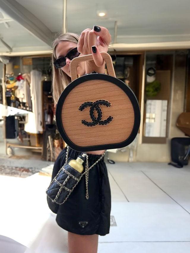 Chanel Beech Wood Vanity Case