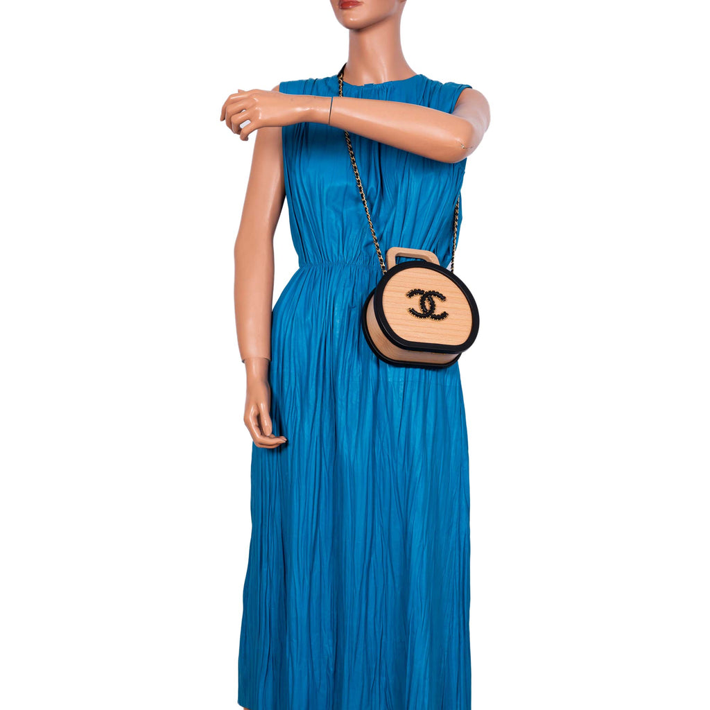 Chanel Beech Wood Vanity Case