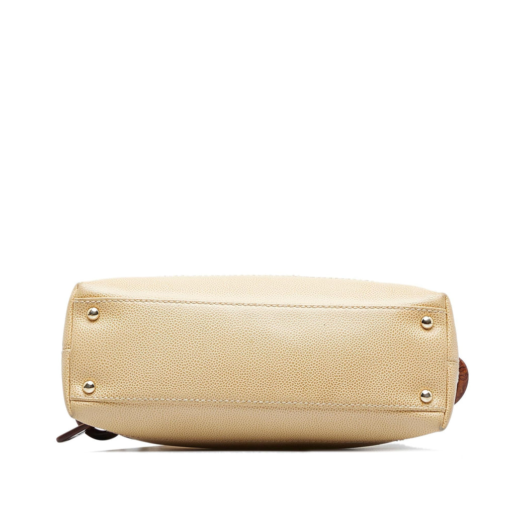 Chanel CC Caviar Handbag (SHG-0GCUFV)