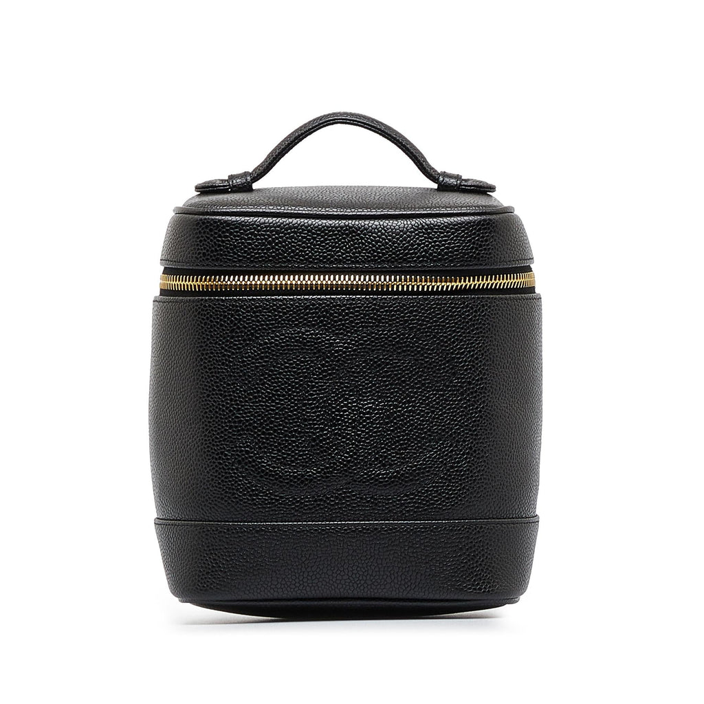 Chanel CC Caviar Vanity Bag (SHG-odlI79)