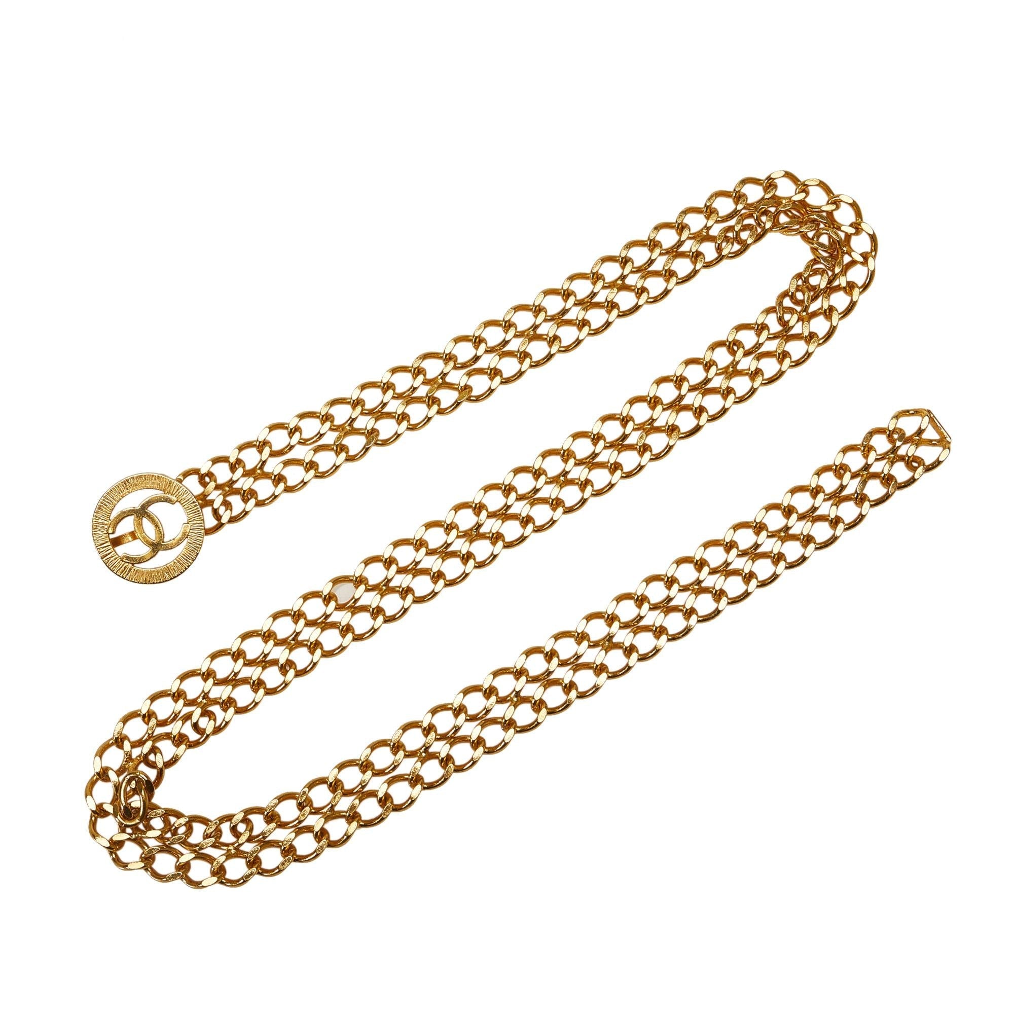 Chanel CC Chain-Link Belt - 31 / 80.00 (SHG-fqECls)