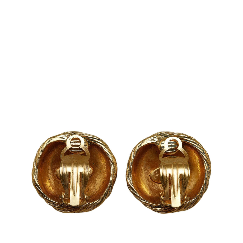 Chanel CC Clip On Earrings (SHG-zvDpI6)