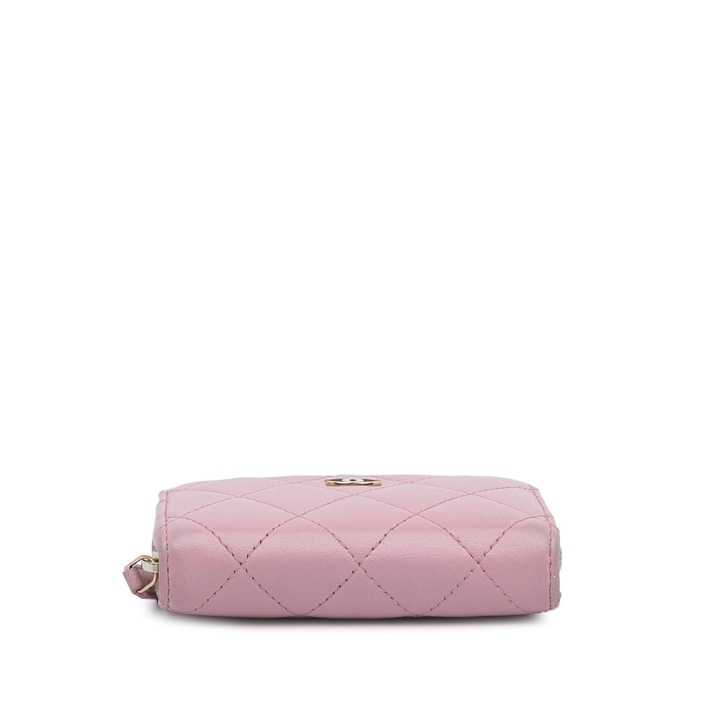 Chanel CC Lambskin Coin Pouch (SHG-Ijd2Rr)