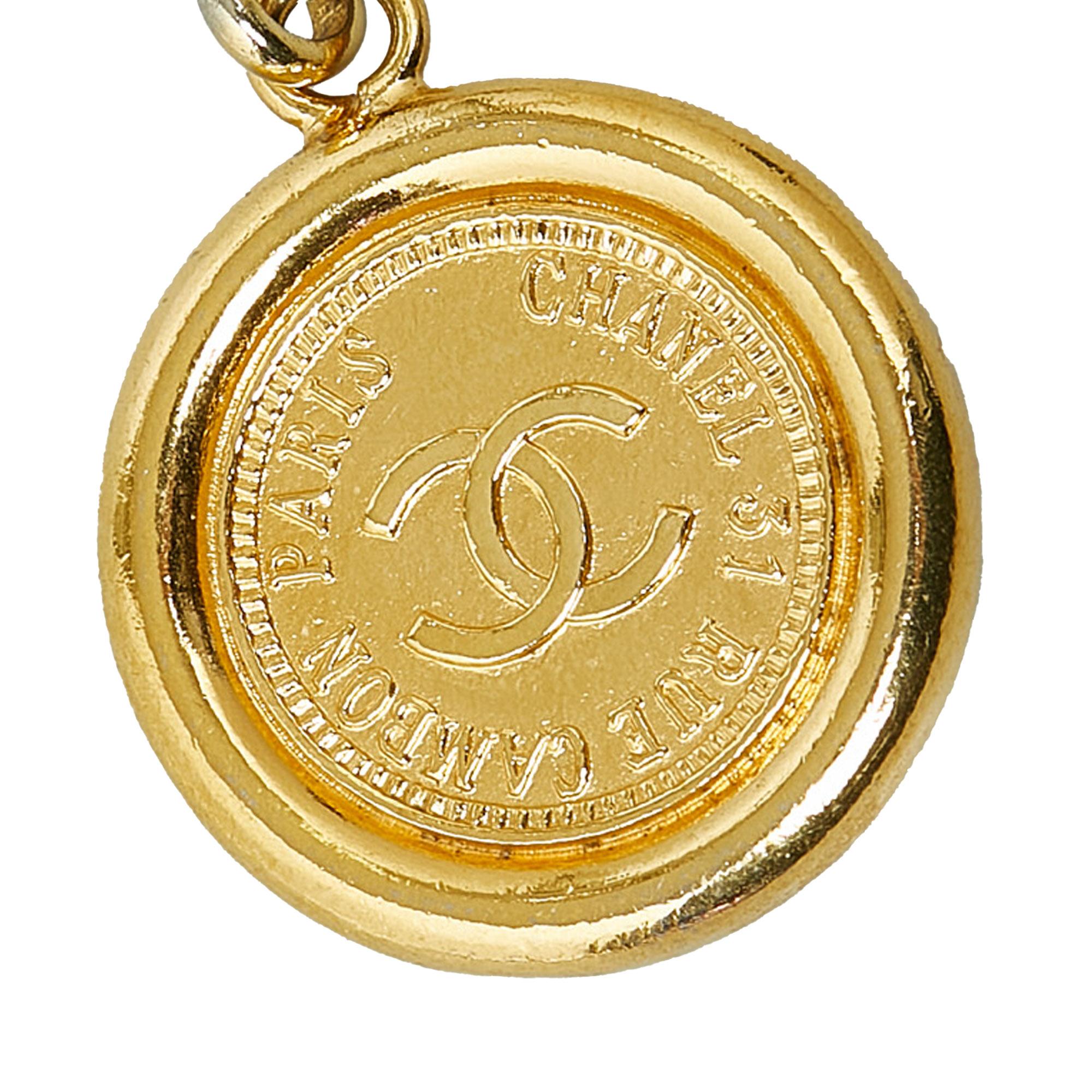 Chanel CC Medallion Chain-Link Belt - 36 / 92.00 (SHG-9jqQNh)