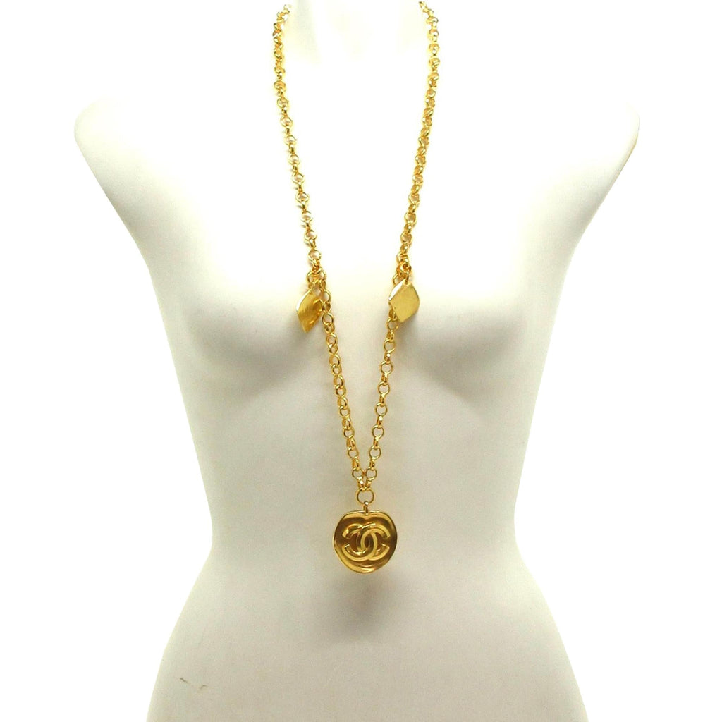 Chanel CC Pendant Necklace (SHG-mqTd0m)