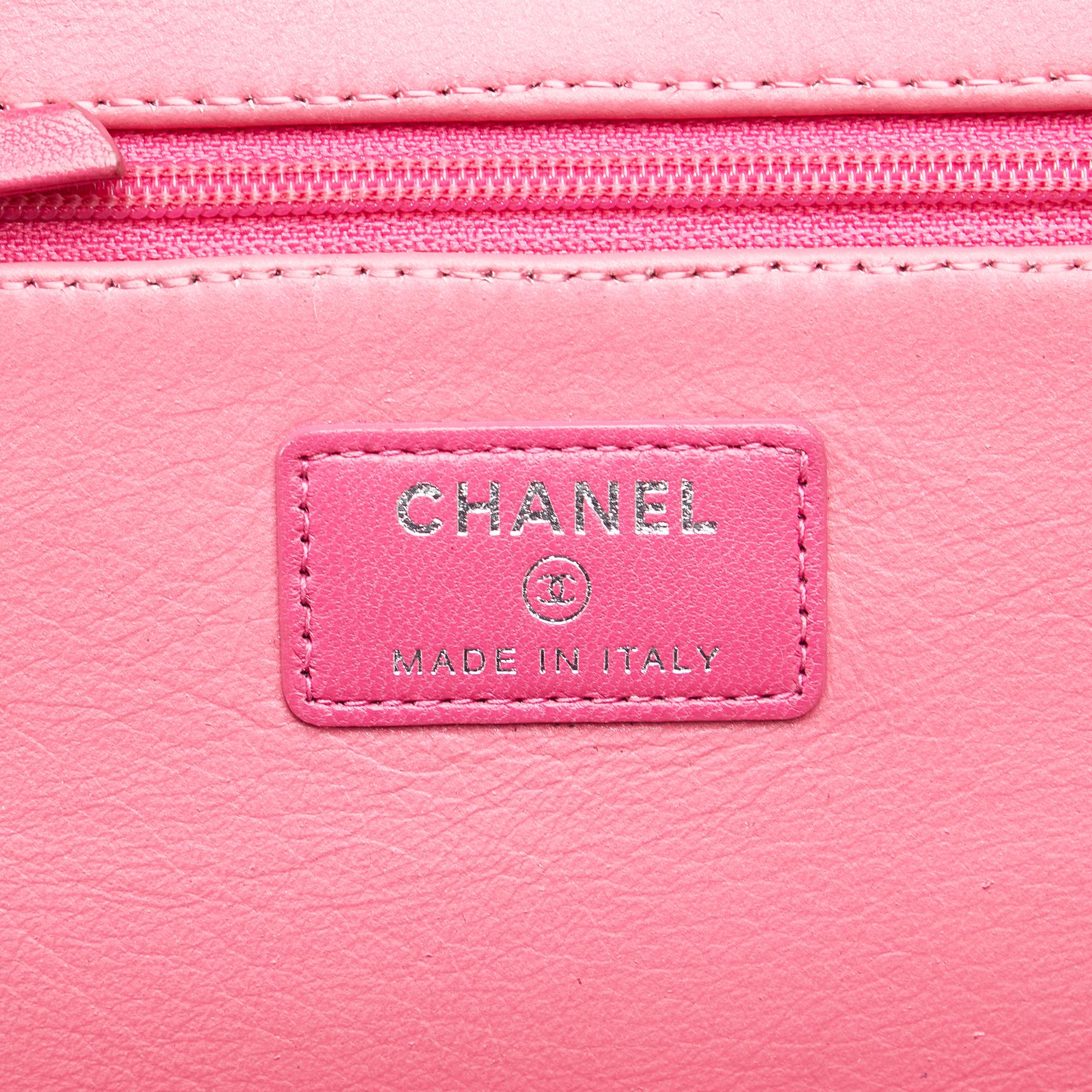 Chanel CC Quilted Lambskin Wallet On Chain (SHG-hwVWYz)