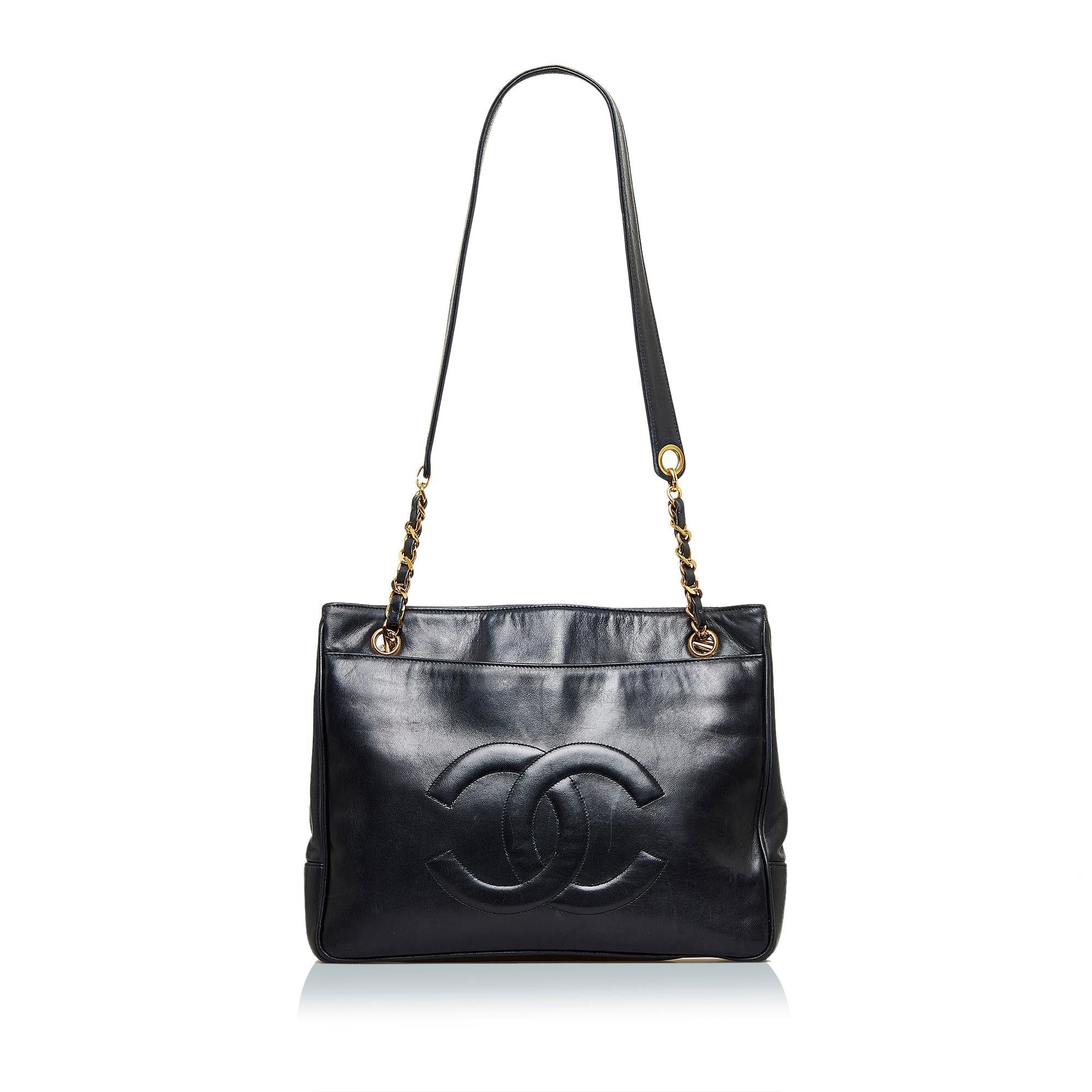 Chanel CC Tote (SHG-xLWxBk)