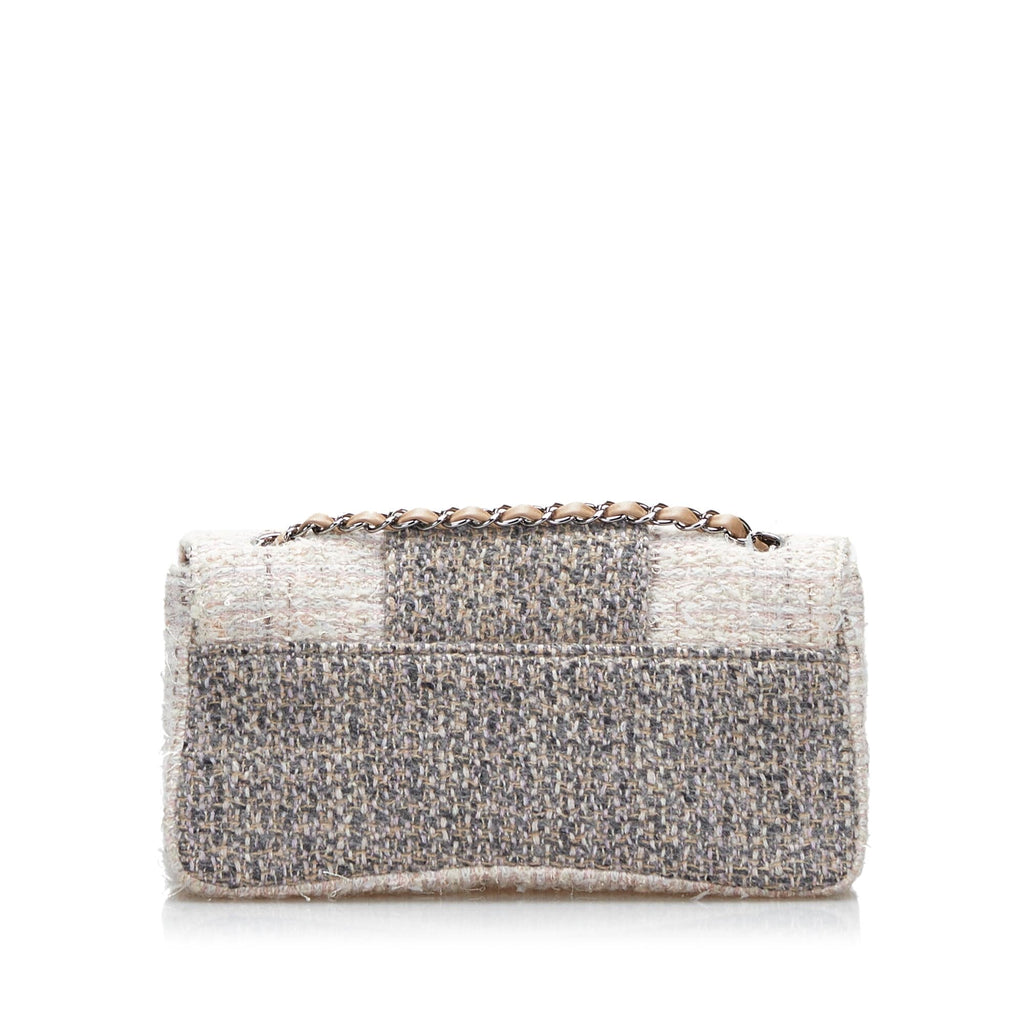 Chanel CC Tweed Single Flap Bag (SHG-5wHBEY)