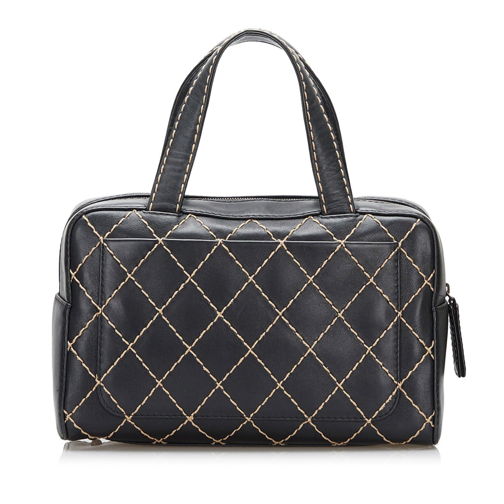 Chanel CC Wild Stitch Handbag (SHG-GrcvzM)