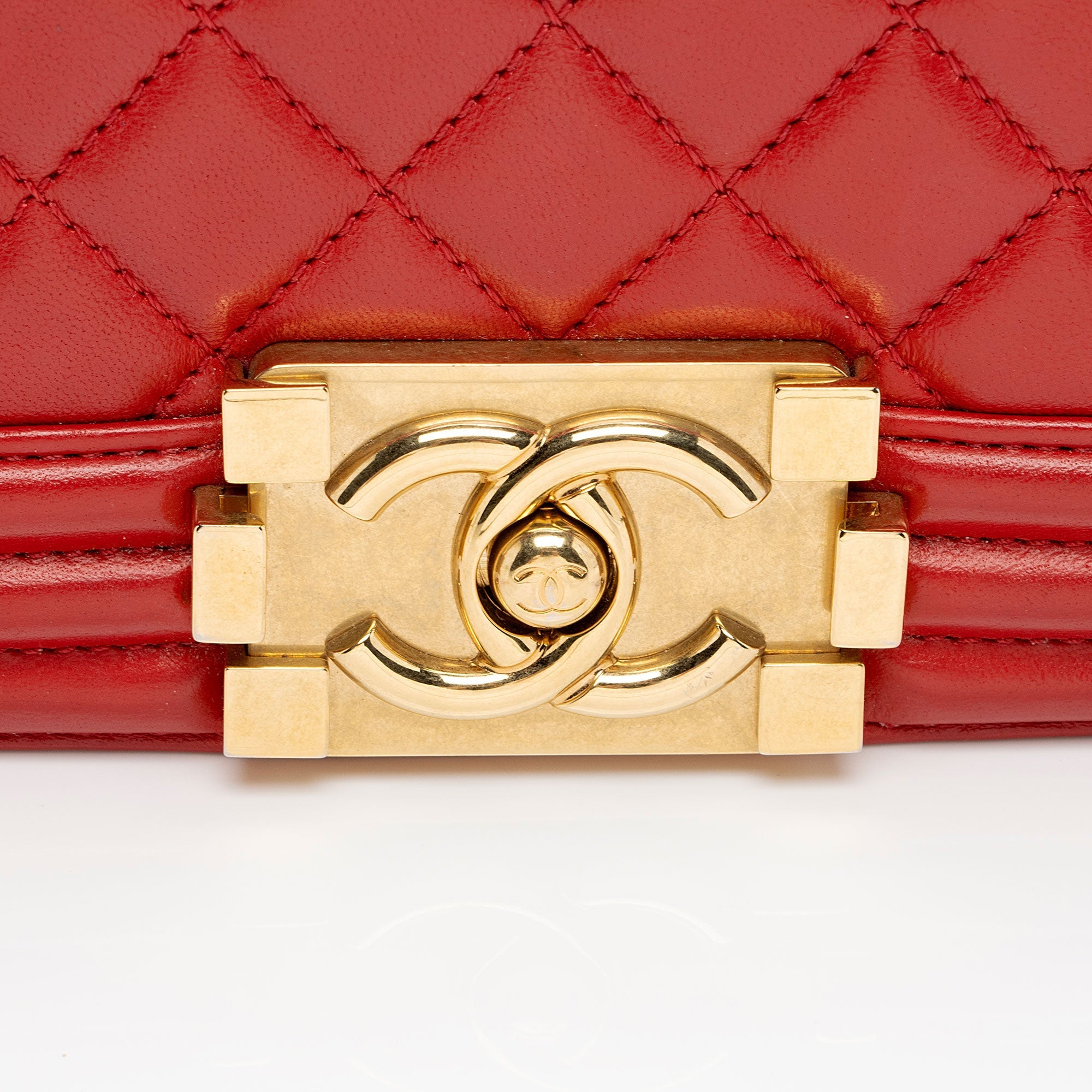 Chanel Calfskin Boy Small Flap Bag (SHF-OJg065)