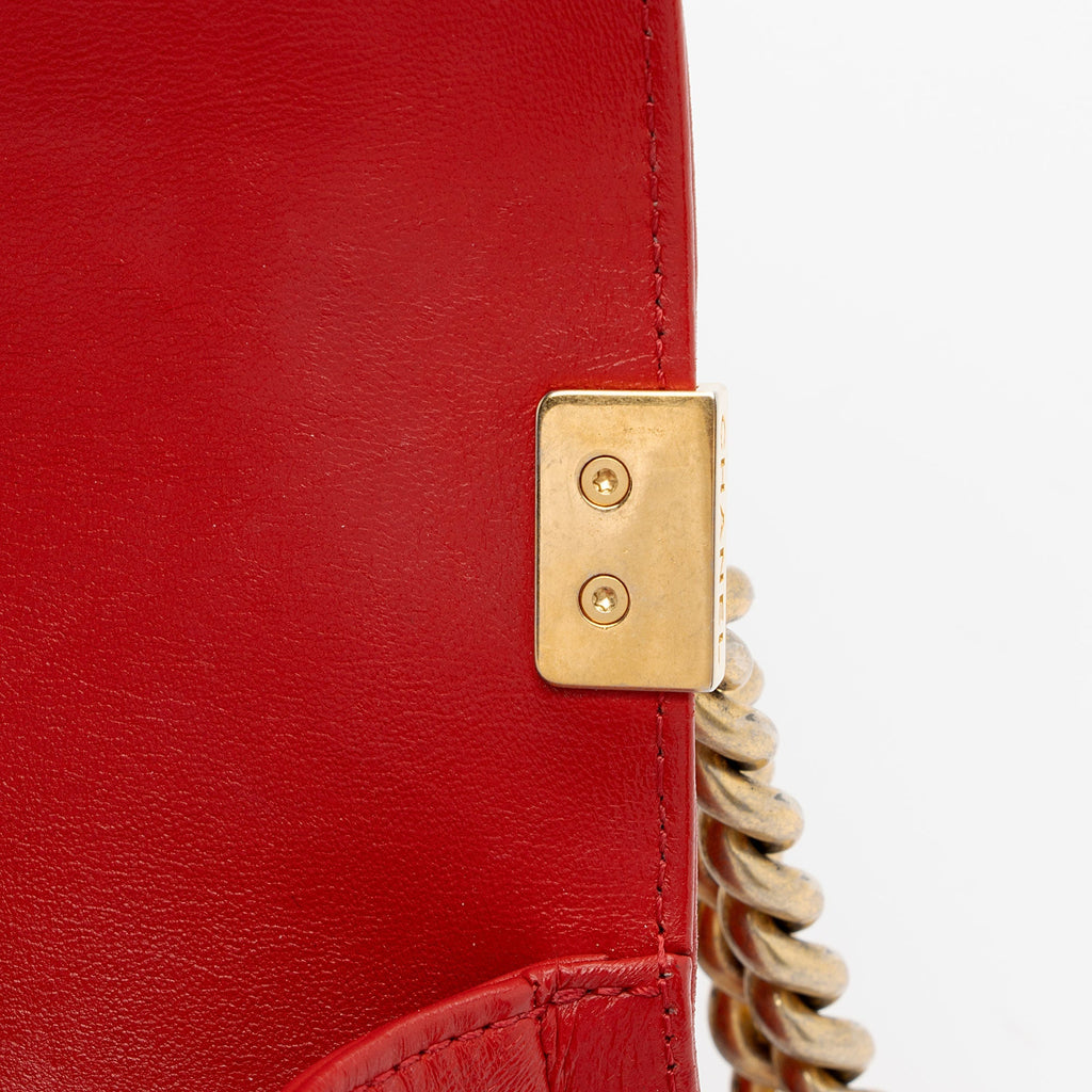 Chanel Calfskin Boy Small Flap Bag (SHF-OJg065)