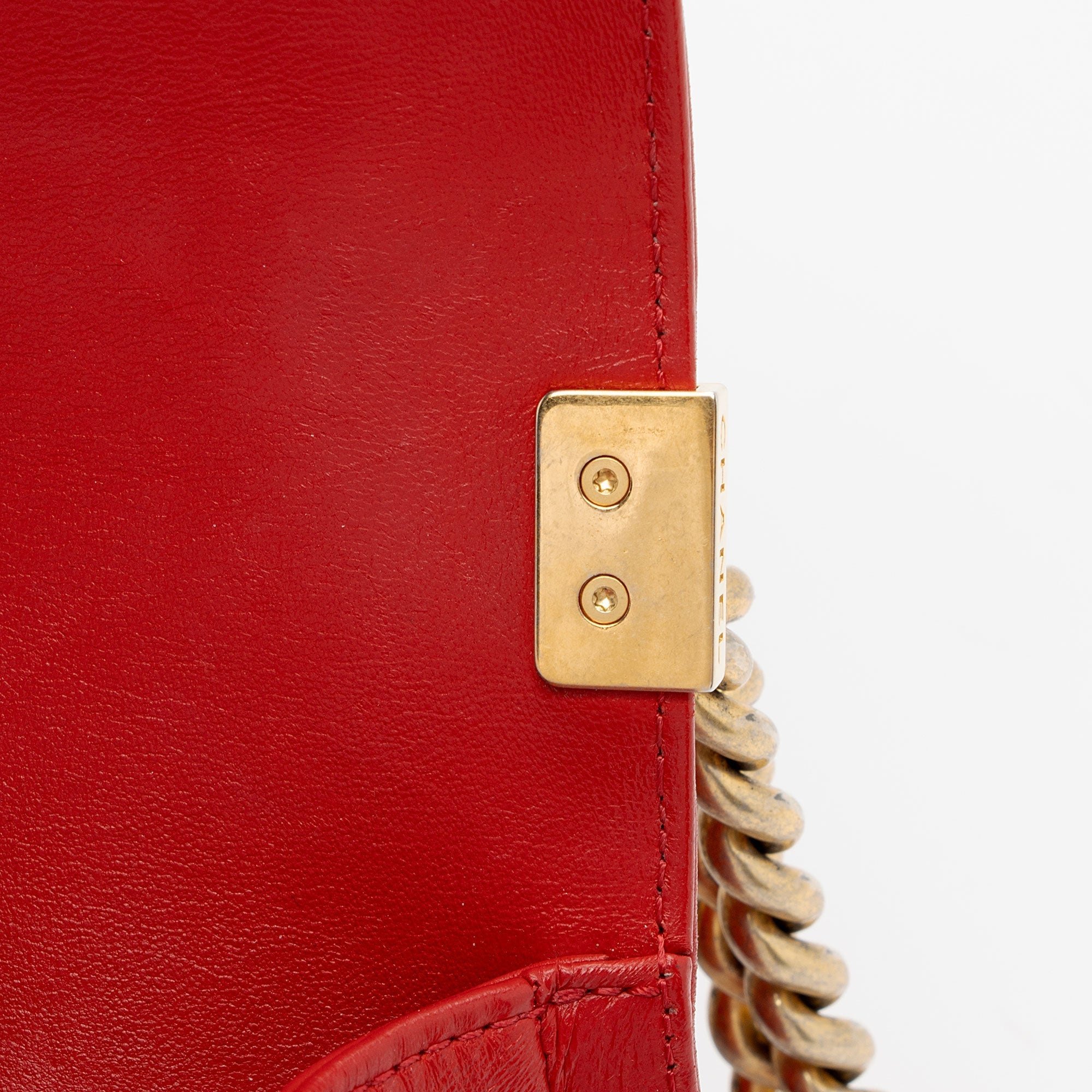 Chanel Calfskin Boy Small Flap Bag (SHF-OJg065)