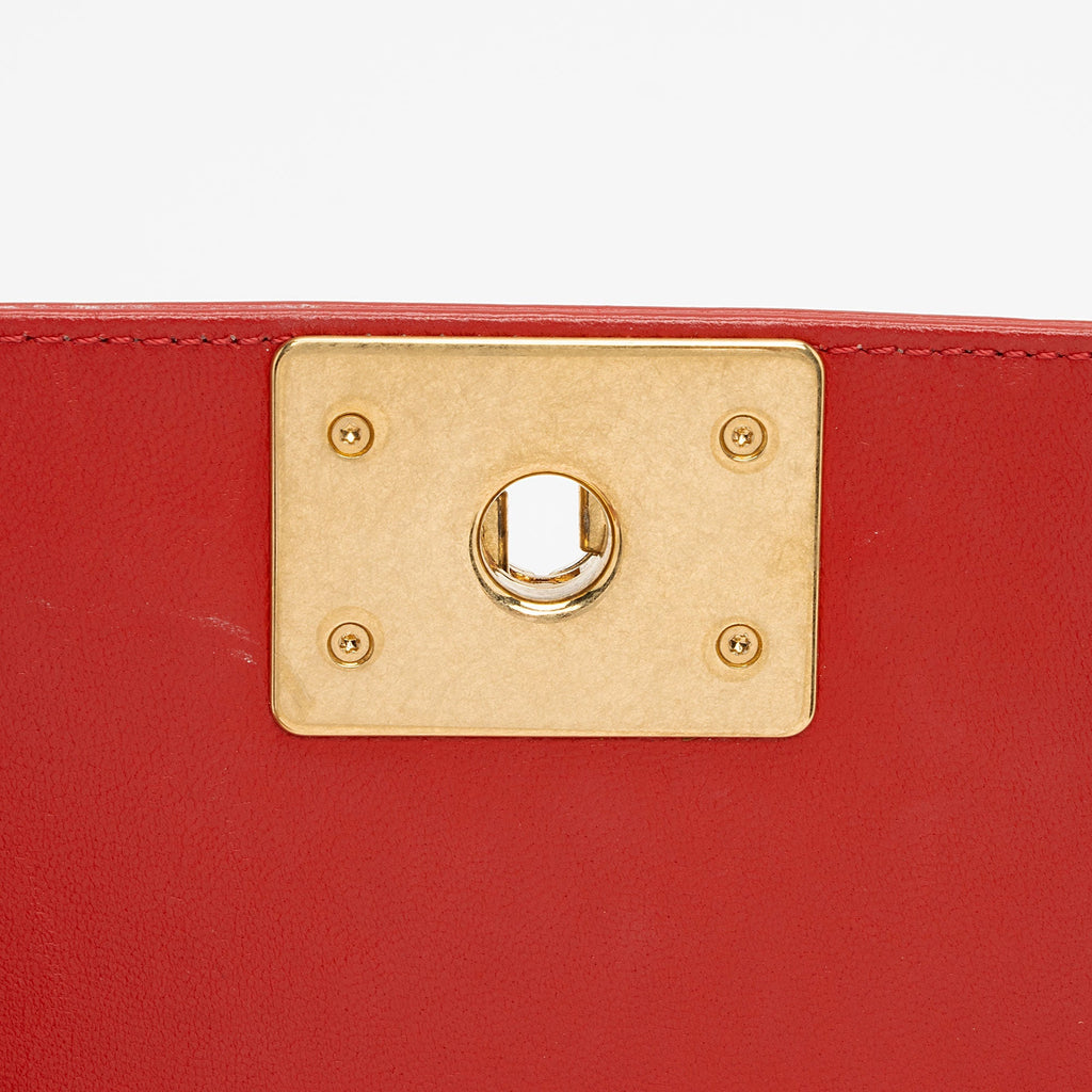 Chanel Calfskin Boy Small Flap Bag (SHF-OJg065)