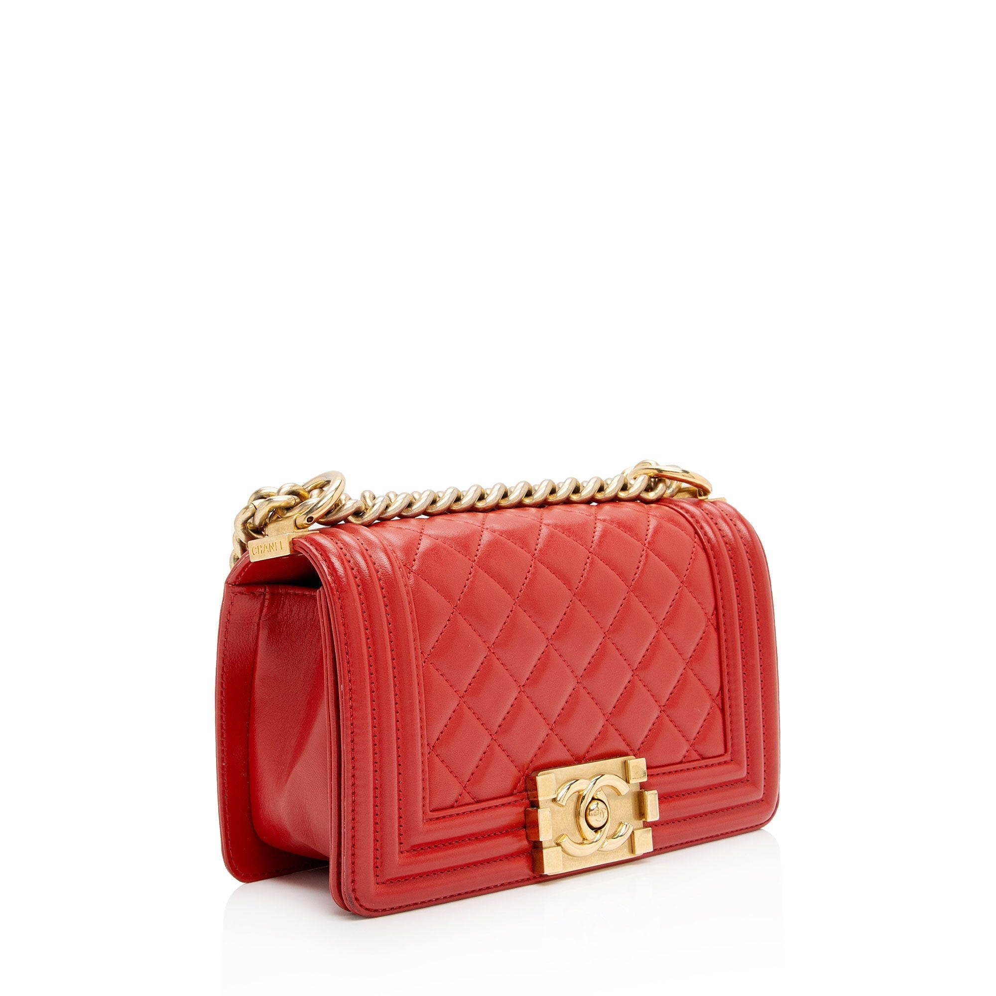 Chanel Calfskin Boy Small Flap Bag (SHF-OJg065)
