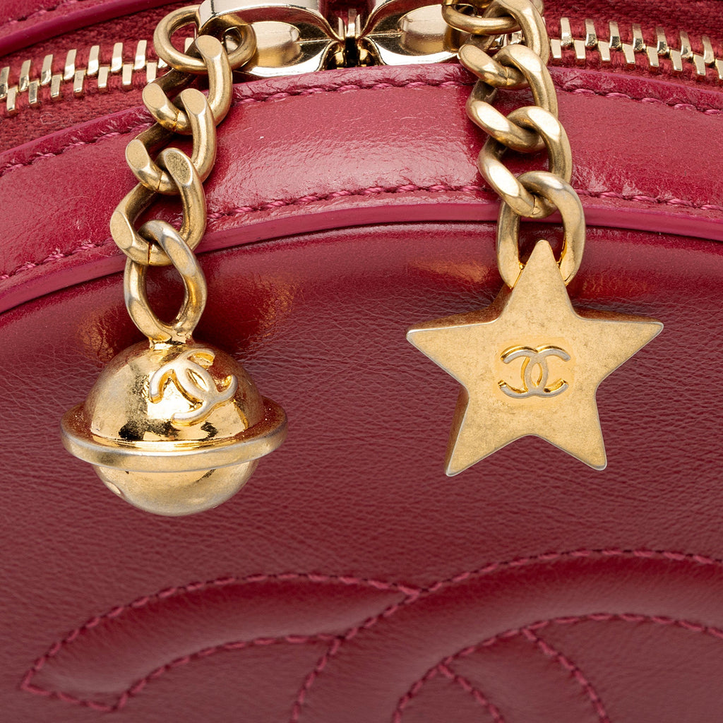 Chanel Calfskin Round As Earth Crossbody Bag (SHF-9uV7Gd)