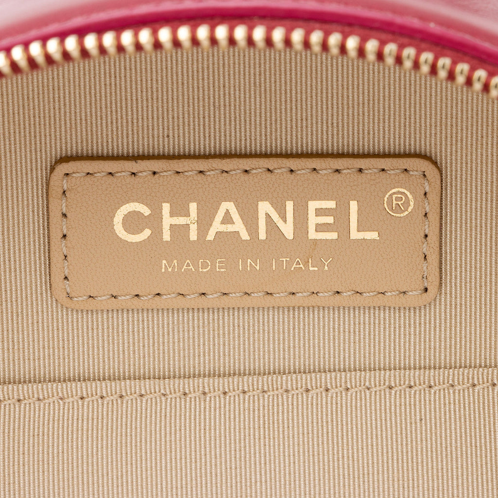 Chanel Calfskin Round As Earth Crossbody Bag (SHF-9uV7Gd)