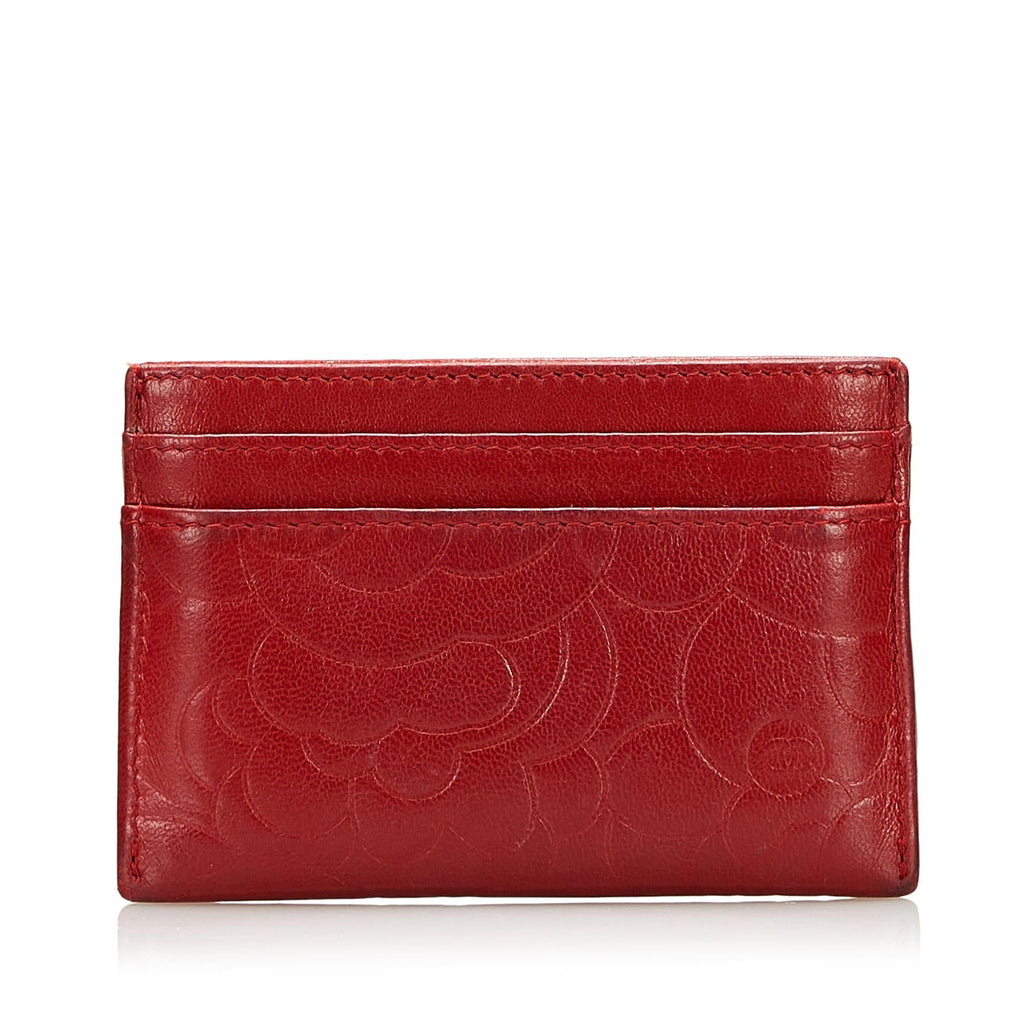 Chanel Camellia Card Holder (SHG-36027)