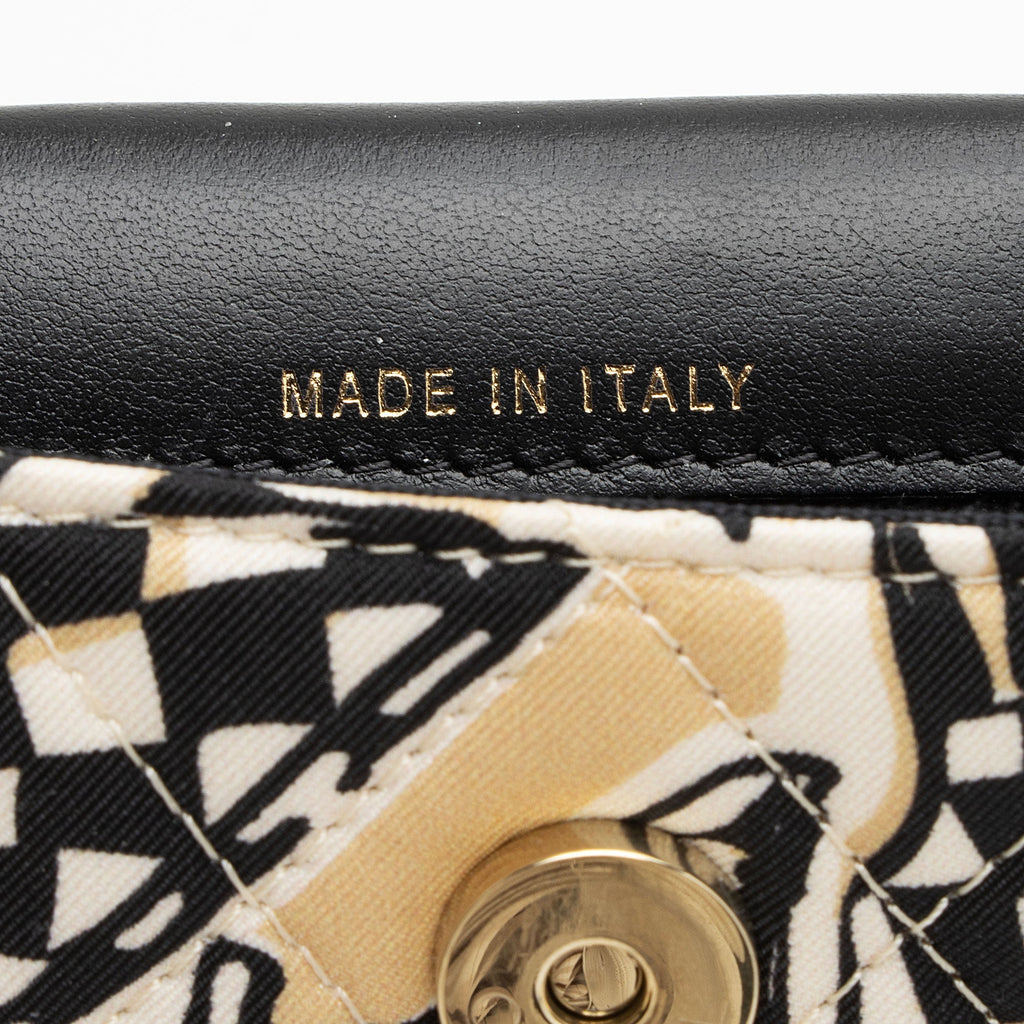 Chanel Canvas Check CC Flap Mini Wallet on Chain Bag (SHF-EUfiZA)