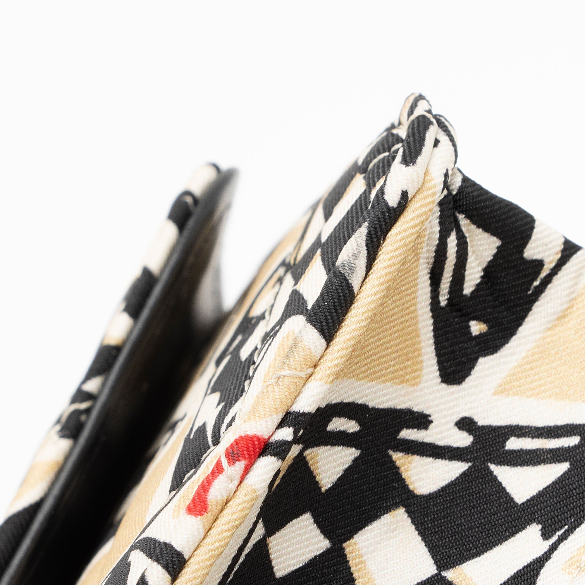 Chanel Canvas Check CC Flap Mini Wallet on Chain Bag (SHF-EUfiZA)