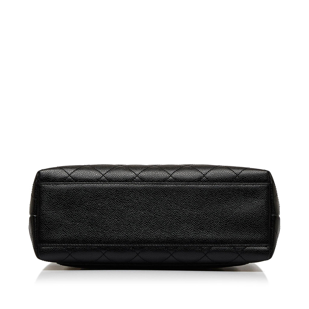 Chanel Caviar Kelly Top Handle (SHG-HtbV6X)