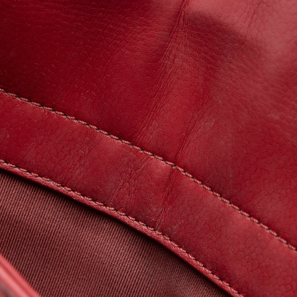 Chanel Caviar Leather All About Flap Large Shoulder Bag (SHF-22267)