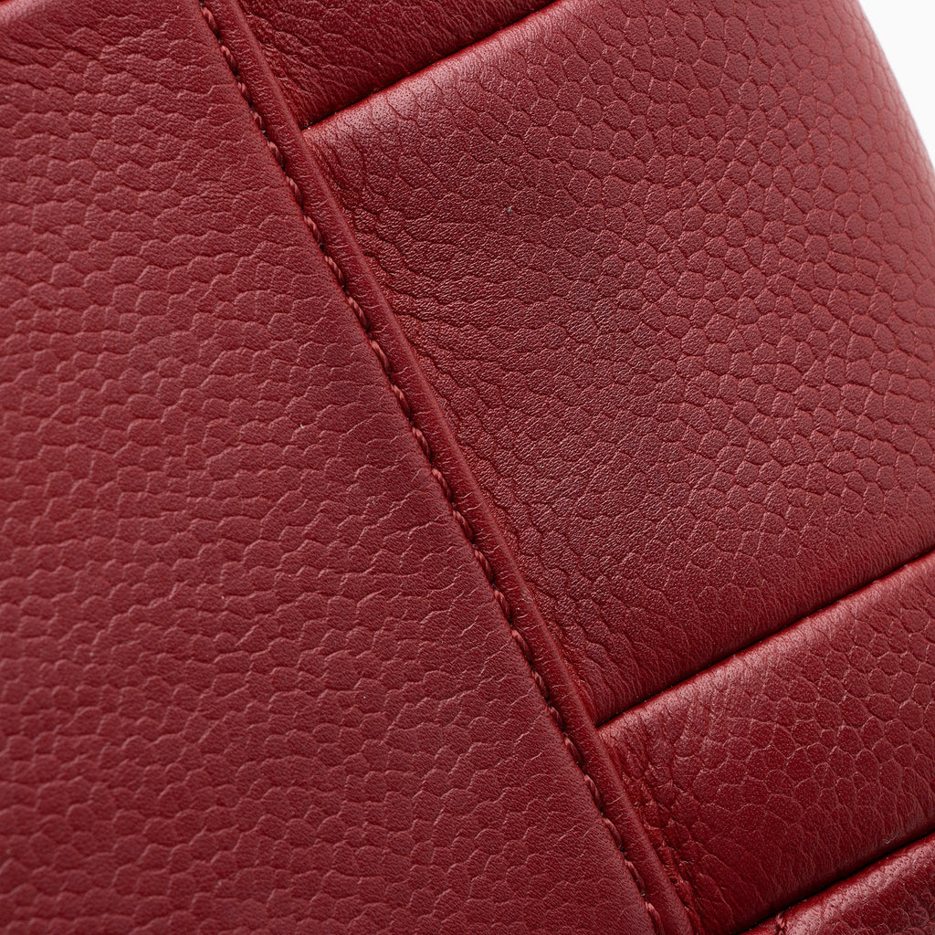 Chanel Caviar Leather All About Flap Large Shoulder Bag (SHF-22267)