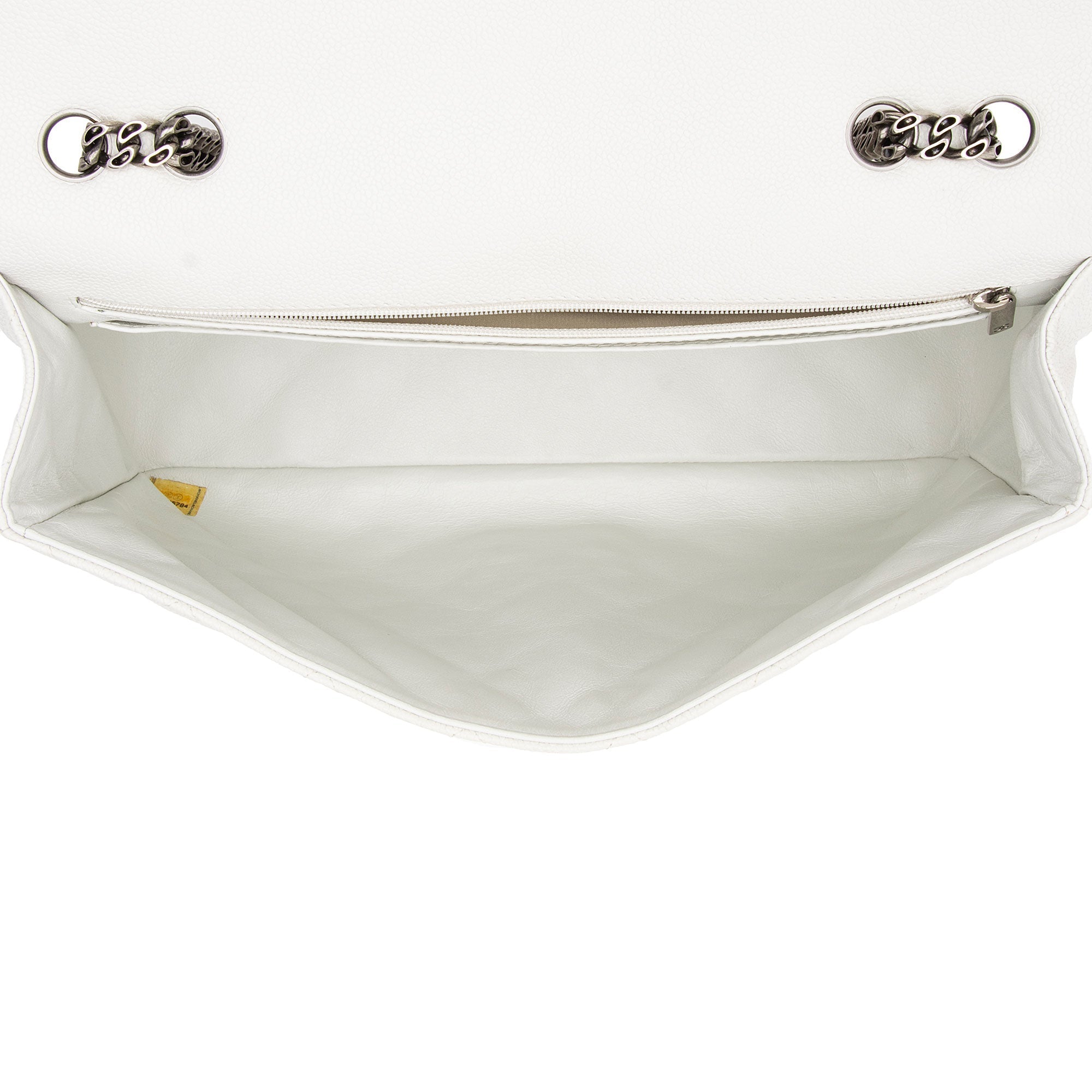 Chanel Caviar Leather Bijoux Chain Jumbo Single Flap Bag (SHF-JXTEcx)