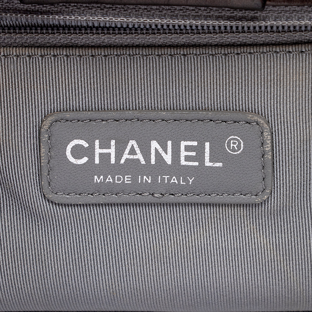 Chanel Caviar Leather Cerf Classic Executive Small Tote (SHF-15194)