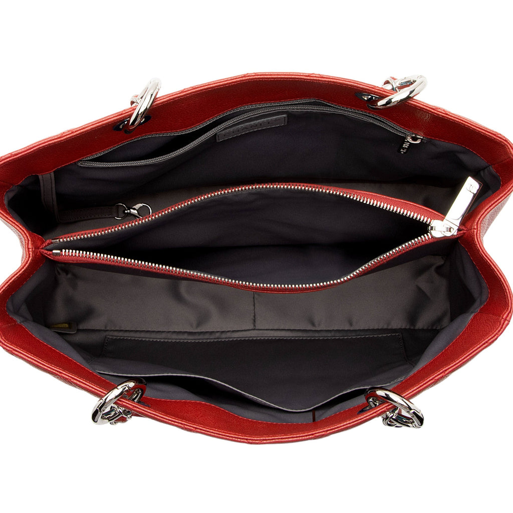 Chanel Caviar Leather Grand Shopping Tote (SHF-pUyEza)