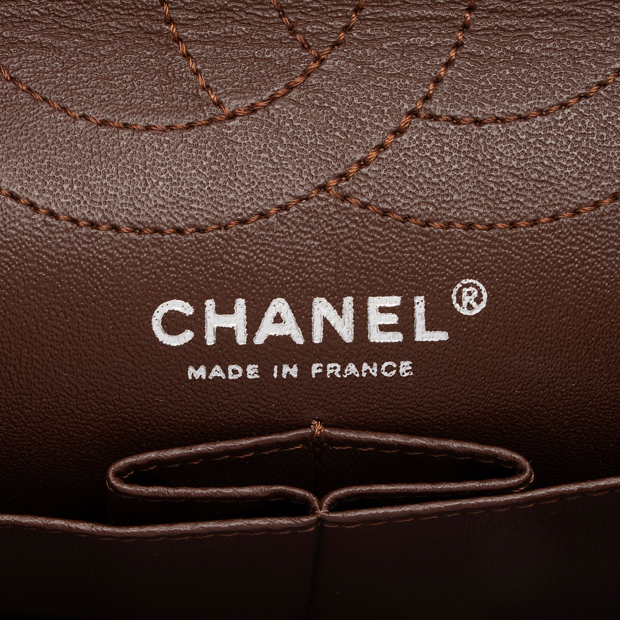 Chanel Caviar Leather Reissue 225 Double Flap Shoulder Bag (SHF-gheQo9)