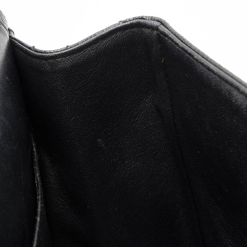 Chanel Caviar Leather Reissue 227 Double Flap Shoulder Bag (SHF-f1StZB)