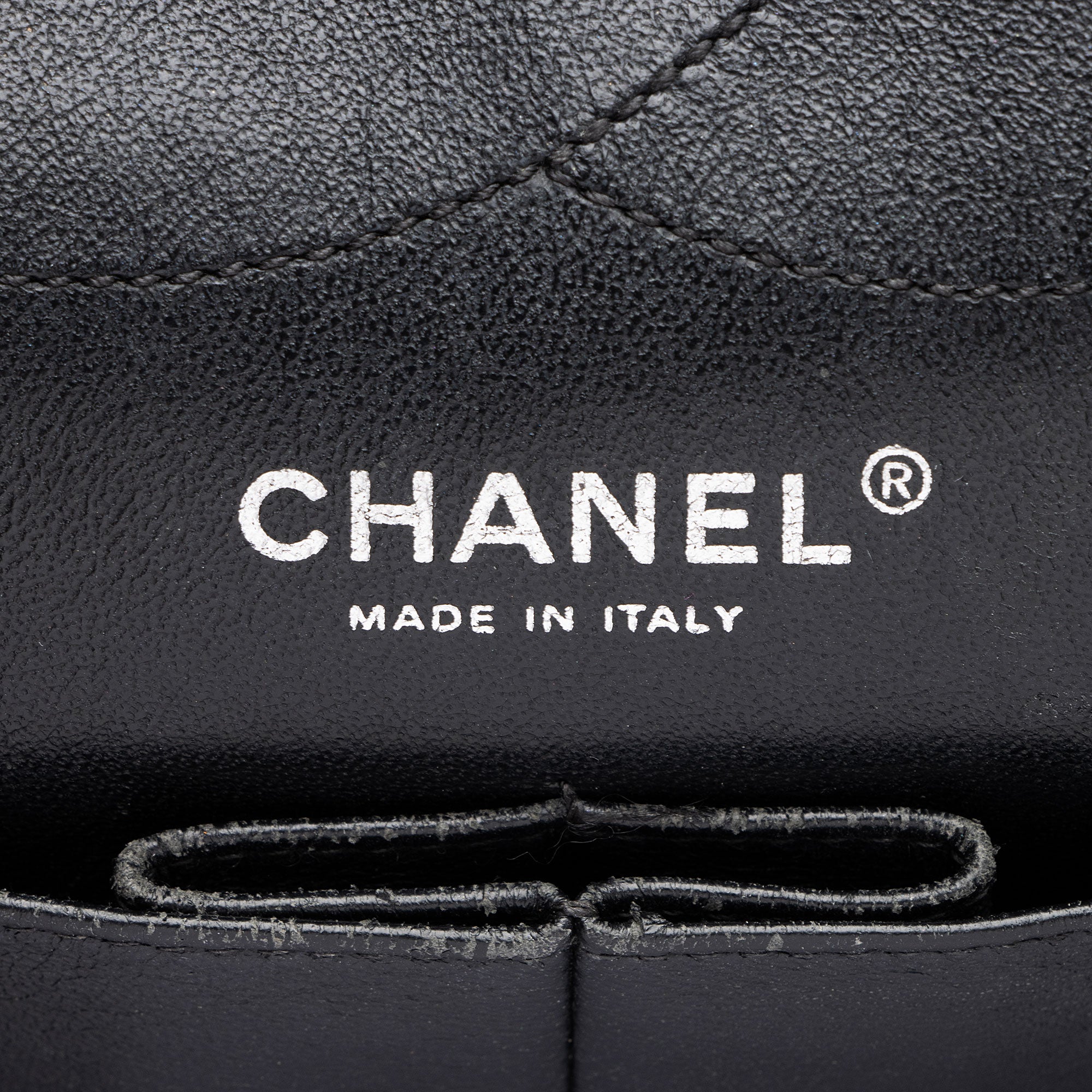 Chanel Caviar Leather Reissue 227 Double Flap Shoulder Bag (SHF-f1StZB)