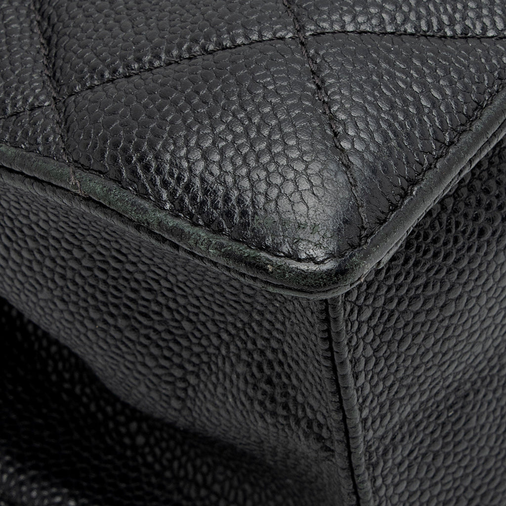 Chanel Caviar Leather Retro Class Medium Flap Bag (SHF-6qTNHe)