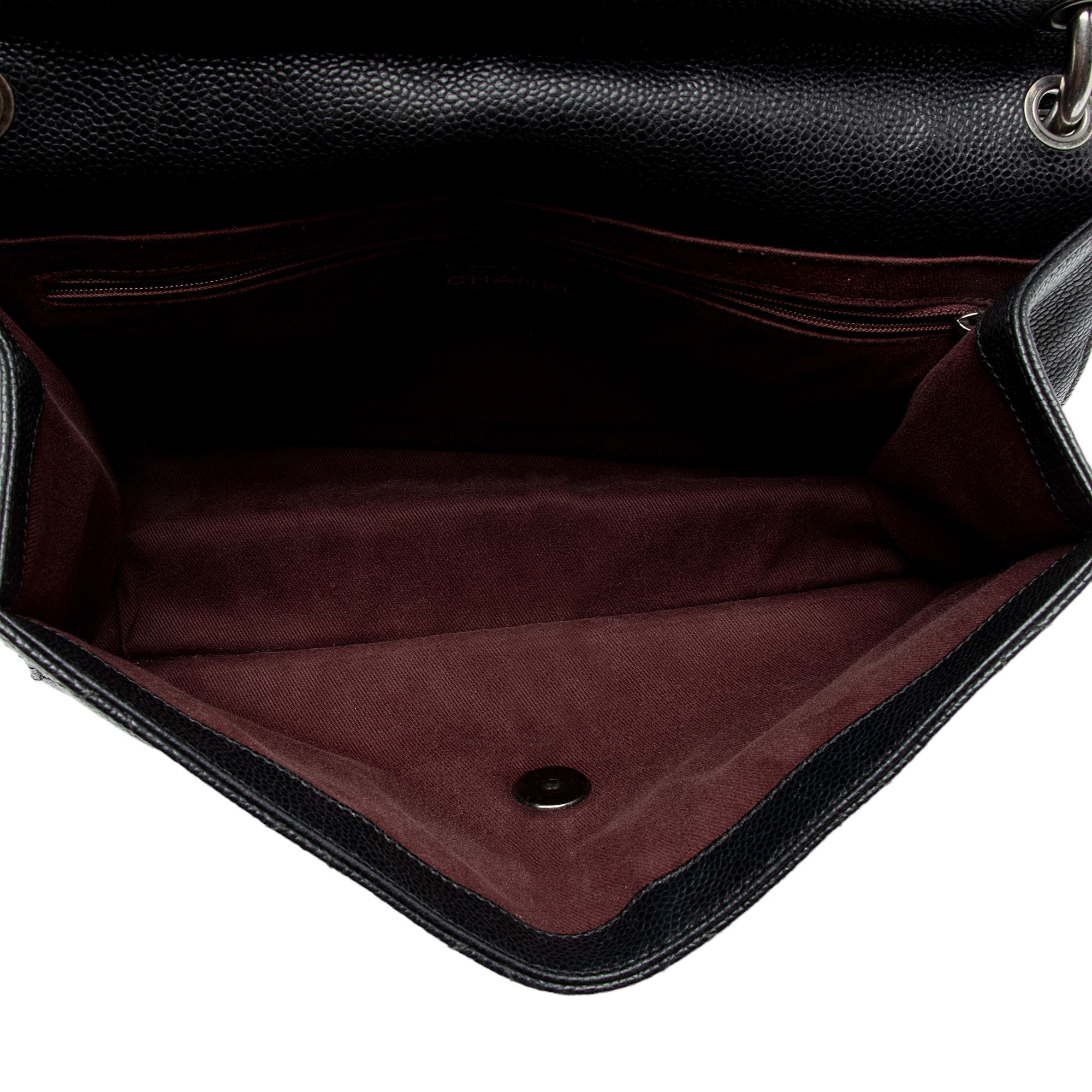 Chanel Caviar Leather Retro Class Medium Flap Bag (SHF-6qTNHe)