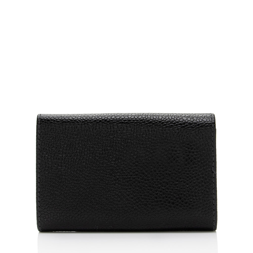 Chanel Caviar Leather Timeless CC 6 Key Holder (SHF-Fyokbl)