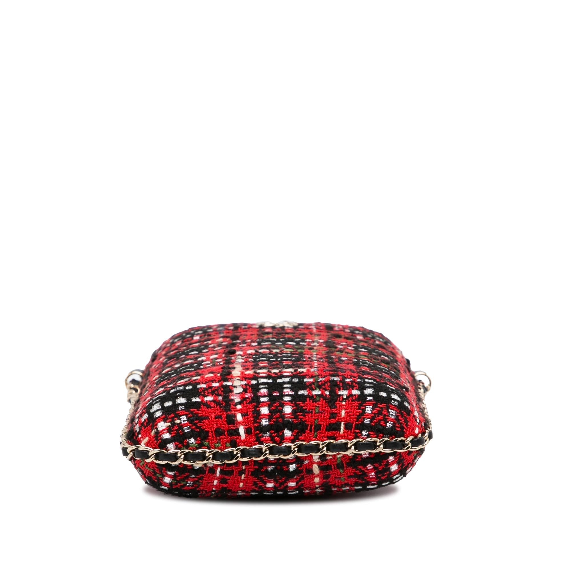 Chanel Chain Around Phone Holder Crossbody Bag (SHG-4Ihkc3)